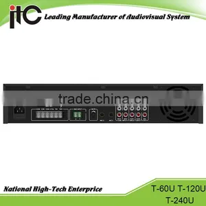 ITC T-60U Series 60 Watt to 240 Watt Optional Power Mixer Amplifier With USB thumbnail-2