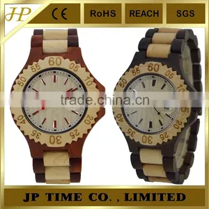 5 Years Natural Wooden Made Luxury Unisex Wooden Watch Analog Quartz thumbnail-6