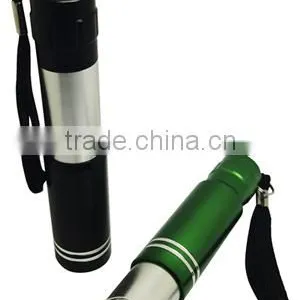 TE116 2015 Promotion Aluminum Zoom in and Out 1W Flashlight With Lanyard thumbnail-1