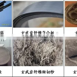 Highway Concrete Pavement 24mm High Performance Short Chopped Basalt Fiber thumbnail-1