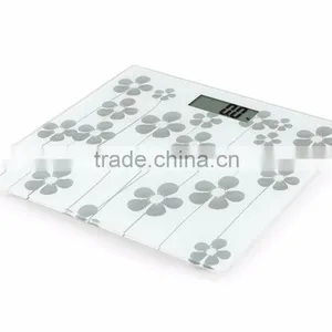 Super Slim Digital Body Weighing Glass Scale for Household Bathroom Scale Electronic Scale thumbnail-1