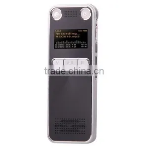 Professional 8GB LCD Digital Voice Recorder With VOR MP3 Player Pen Drive Voice Recorder thumbnail-2