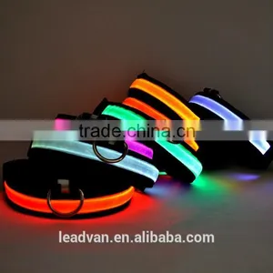 Brazil Distributor Pet Dog Lead Product Flashing LED Dog Collars thumbnail-1