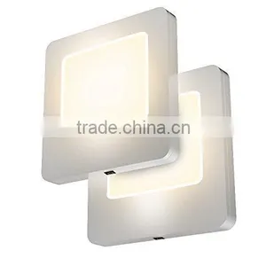 Plug-in LED Night Light Dusk to Dawn White Ultral Slim thumbnail-1