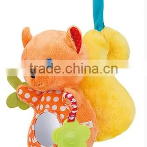 Talking Squirrel Plush Toy/plush Animal Squirrel Keychain thumbnail-1