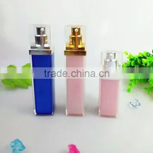Acrylic Square Airless Skin Care Use Pump Bottles thumbnail-1