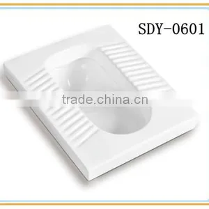 High Quality Ceramic wc Toilet Bathroom Squatting Pan thumbnail-1