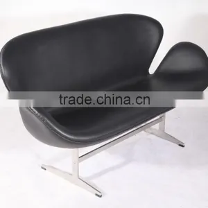 Salon Furniture Waiting Sofa Swan Leisure Loveseat thumbnail-2