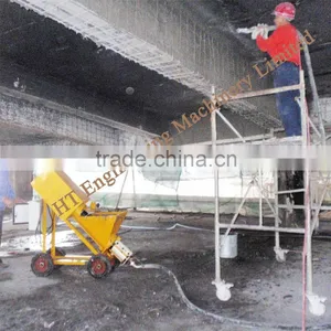 Can Use Single Phase Power 2016 Hot Sale Cement Mortar Spraying Machine Quality Choice thumbnail-1