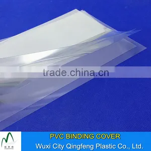A3 A4 Clear PVC Book Binding Cover Colorful Transparent Sheet Binding Plastic Cover thumbnail-2