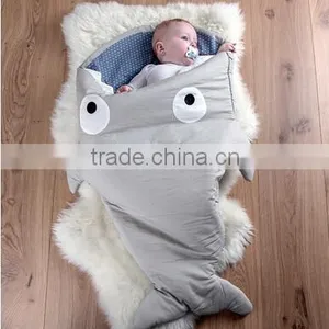 Plush Shark Animal Shape Baby Sleeping Bag,Cotton Baby Sleeping Bag Wholesale,Baby Sleeping Bag Cotton thumbnail-4