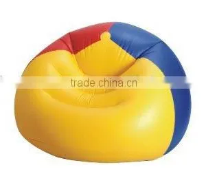 Inflatable Plastic Chair 3primary Colors thumbnail-1
