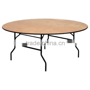 High Quality Plywood Wooden Folding Table thumbnail-2