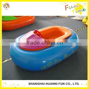 2015 Newly Design PVC Inflatable Motorized Electric Bumper Boat With Pool Price thumbnail-2