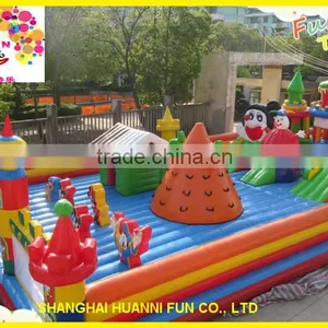 2016 Wholesale Commercial PVC Inflatable Bouncy Castle Price thumbnail-3