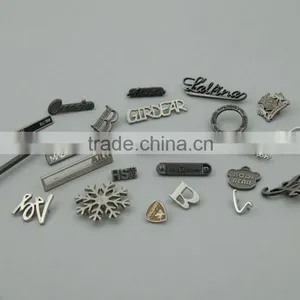 Personalised Metal Accessories Clothing Metal Lapel Pins Garment Labels thumbnail-5