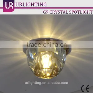 LED/G9 Clear Spiral Crystal Down Lights/spotlight thumbnail-1