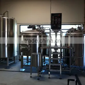 High Configuration 500L Mini Beer Brewing Equipment For Beer Making thumbnail-1