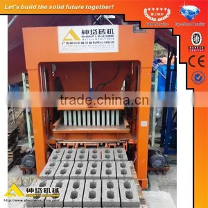 China Machinery Supplier. Shenta QTY4-15 Multi-function Auto Brick Making Machine thumbnail-2