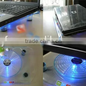 High Quality Colorful Notebook Laptop Cooling Stand With Led Light thumbnail-4