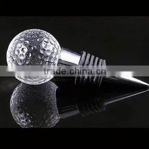 Wedding Gifts Crystal Golf Ball Wine Stoppers thumbnail-1