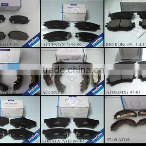 Brake System Brake Shoes OE:58305-1GA00 For Rio 05- thumbnail-1