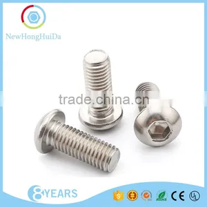China Wholesale Websites Stainless Steel Hex Socket Pan Head Machine Screws thumbnail-1