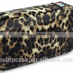 Fashion 64 Capacity Leopard Grain PU Leather Cover CD DVD Bag CD DVD Storage Bag Car Disc Case thumbnail-5