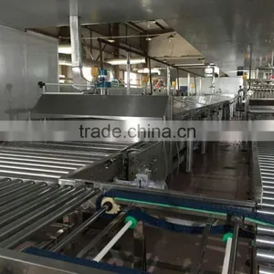 Saving Space Gas Wafer Production Line Tunnel Steam Oven Factory thumbnail-1