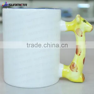 Promotional Item 11oz White Coated Ceramic White Blank Sublimation Mug thumbnail-3
