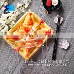 KW-0014C Disposable Plastic Sushi Container Samma Plastic thumbnail-1
