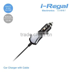 Factory Direct Sale Micro Usb Car Charger With Cable for IPhone IPad thumbnail-5