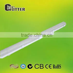 Super Bright IP65 50w Waterproof Dustproof Corrosion Proof LED Water Proof Lighting Fixture 1500mm 1.5m With CB GS SAA C-Tick thumbnail-1