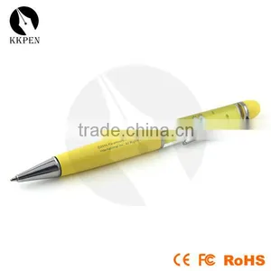 KKPEN Unique Design Promotional Plastic Floating Pen Refill With Click Action thumbnail-3