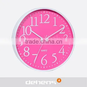 Promotional Plastic Wall Clock With Embossed Number thumbnail-3