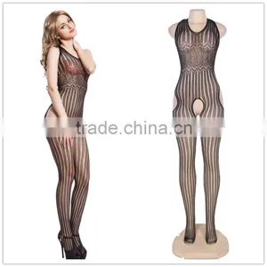 High Elasticity Sexy Lingeries Low Back Full Body Hot Wholesale Sexy Lady Bodystocking thumbnail-1