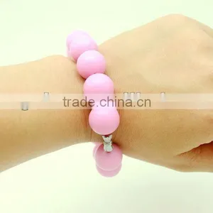 Food Grade Fashion Silicone Chewbead Bracelet thumbnail-1