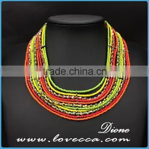 Multi Layer Braided Necklace thumbnail-1