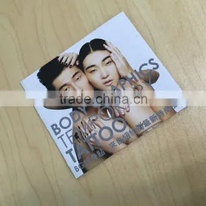 Off-set Printed Custom Packaging Pamphlet for Tattoos thumbnail-1