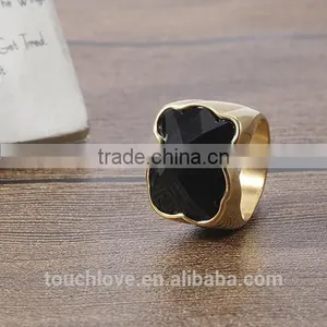 Fashion Jewelry 2016 Latest Gold Bear Ring Designs ,Titanium Silver 316l Stainless Steel Rings thumbnail-1