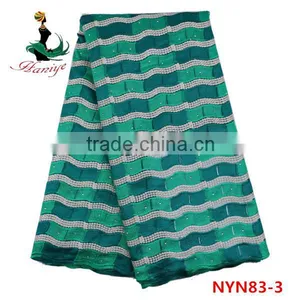 2016 Haniye New Design Tulle Lace Fabric Tulle Lace Fabric Wholesale for Clothes/NYN83 thumbnail-2