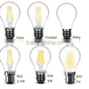 CE ROHS ERP 6W 800lm Led Bulb Filament E27 Led Filament Dimmable thumbnail-3