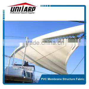 Cable Membrane Tensile Structure Roof With PVC Membrane thumbnail-1