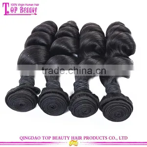 2015 New Hair Products Peruvian Loose Wave Hair Unprocessed Virgin Hair Weave Loose Wave thumbnail-5