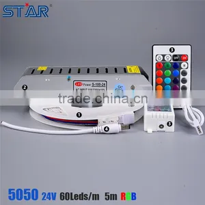 IP65 IP66 Outdoor 5050 Flexible Waterproof Rgb Led Strip 24v thumbnail-5