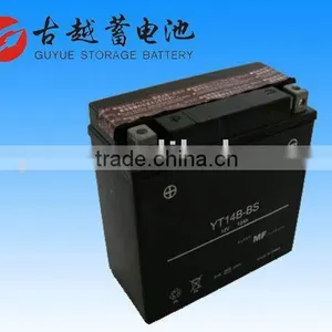 Maintenance Free MF Motorcycle Battery YT14B-BS thumbnail-1