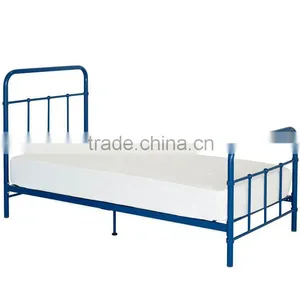 Classic Style Metal Bedstead Kids Guest Bed Foshan Furniture thumbnail-5
