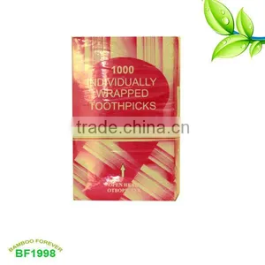 PP Cello Wrapped Wooden Toothpicks thumbnail-1