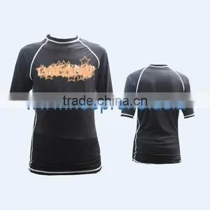 Custom Rash Guard Short Sleeve for UV 50+ thumbnail-1