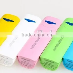 2015 Promotion Gift Square Best Quality Portable Power Bank Power Bank 2600mAh thumbnail-5
